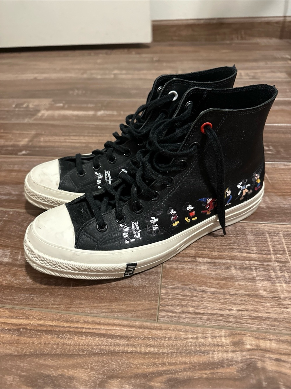 KITH Disney Converse Mickey Mouse Chuck Taylor High 1970 Size 10 Men